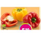 Bio-Paprika gelb oder rot Denns BioMarkt 1 Kilogramm