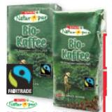 Spar Natur pur Bio Fair Trade Kaffee Bohne oder gemahlen Maximarkt 500 Gramm 1 Packung