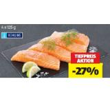Golden Seafood Lachsfiletportionen HOFER 125 Gramm 4 Stück