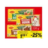 Maggi Bouillon div. Sorten Lidl 120 Gramm 1 Packung
