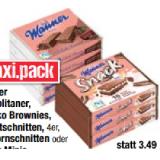 Manner Neapolitaner, Schoko Brownies, Fruchtschnitten, Vollkornschnitten oder Snack Minis Maximarkt 1 Packung