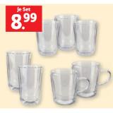 Ernesto Thermo-Glas Tee, Cappuccino oder Latte Macchiato Lidl 1 Set