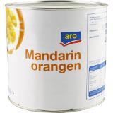 aro  Mandarinorangen, Preisangabe ohne MwSt. (Preis inkl. MwSt. 7,69 €), METRO 2.60 Kilogramm 1 Dose