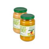 Echt Bio Apfelmusmischung Apfel-Mango-Mus od. Apfel-Bananen-Mus Penny 360 Gramm 1 Glas