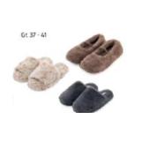 Up 2 Fashion Basics Damen-/Herren-Plüsch-Hausschuhe HOFER 1 Paar