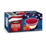 American Cheesecake Eisbecher Schokolade oder Erdbeere HOFER 360 Milliliter 1 Packung