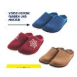 Up 2 Fashion Basics Damen-/Herren-Filzhausschuhe versch. Farben und Muster HOFER 1 Paar