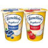 Landliebe Fruchtjoghurt versch. Sorten Lidl 500 Gramm 1 Becher