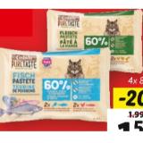 Coshida Katzennassnahrung versch. Sorten Lidl 4 Stück 1 Packung