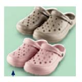 Up 2 Fashion Damen-/Herren-Sommerclogs HOFER 1 Paar