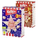 Promotion Bild von Kelly's MIKROWELLEN-POPCORN div. Sorten Penny 270 Gramm 1 Packung