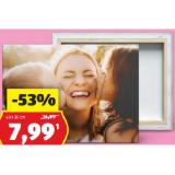 Foto-Leinwand 40 x 30 cm HOFER 1 Stück