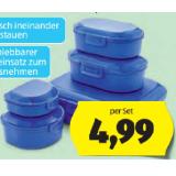 Crofton Frischhaltedosen-Set, 5-teilig HOFER 1 Set