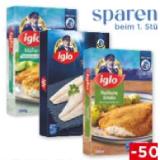 Promotion Bild von iglo Scholle verschiedene Sorten Unimarkt 1 Packung