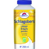 Schlagobers Frisch od. ESL div. Marken, Preisangabe ohne MwSt. (Preis inkl. MwSt. 1,53 €), METRO 250 Milliliter 1 Packung
