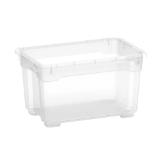 OBI Allzweckbox Santos XXS 15 cm x 26 cm x 17,5 cm 4,5 l Transparent OBI 1 Stück