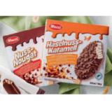 MUCCI Nuss Nougat Sticks Haselnuss-Karamell oder Nuss-Nougat HOFER 240 Milliliter 1 Packung