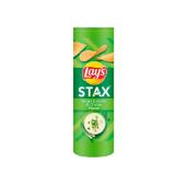 Lay's Stax Sour Cream & Onion Penny 170 Gramm 1 Packung