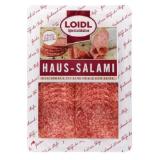 Bild von Loidl Kantwurst, Putensalami oder Haussalami SPAR 75 Gramm 1 Packung