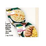 BILLA immer gut Entenbrust mit Spätzle od. Trüffellinguine mit Garnelen BILLA 350 Gramm 1 Packung