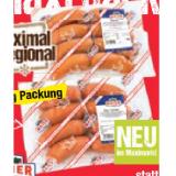 Bild von Maier Knacker, Speckknacker oder Käseknacker Maximarkt 1 Kilogramm 1 Packung