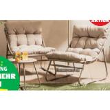 Belavi Lounge-Set Maße Tisch: Ø 45 x 45 cm, Maße Sessel: 91 x 68 x 85 cm HOFER 1 Set