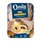Omis Mini-Germknödel mit Vanillesauce BILLA PLUS 295 Gramm 1 Packung