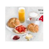 Frühstück Klassik inkl. einem Heißgetränk & 1 Glas Orangensaft BILLA PLUS 1 Set