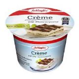 Schlagfix Creme wie Mascarpone BILLA PLUS 250 Gramm 1 Becher