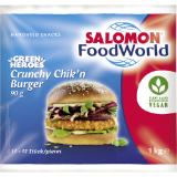 Salomon FoodWorld Green Heroes Crunchy Chik‘n Burger, Preisangabe ohne MwSt. (Preis inkl. MwSt. 10,99 €), METRO 1 Kilogramm 1 Packung
