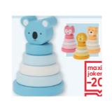 Spielzeug Holz-Stapel Pyramide verschiedene Modelle maxi.preisjoker Maximarkt 1 Set