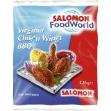 Salomon Food World Chicken Wings BBQ Virgin, Preisangabe ohne MwSt. (Preis inkl. MwSt. 29,69 €), METRO 2.50 Kilogramm 1 Packung
