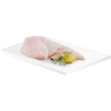 Heilbutt Filet schwarz, Preisangabe ohne MwSt. (Preis inkl. MwSt. 29,69 €), METRO 1 Kilogramm