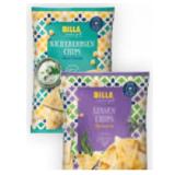 BILLA immer gut Linsen- od. Kichererbsenchips div. Sorten BILLA 100 Gramm 1 Packung