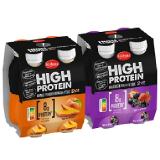 Milbona High Protein Shot versch. Sorten Lidl APP Preis 100 Gramm 4 Stück