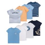 Bild von L&D Kinder-T-Shirt, Doppelpkg. versch. Farben und Muster HOFER 1 Packung