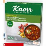 Knorr Gulaschsuppe Professional BILLA PLUS 3 Kilogramm 1 Packung