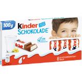 Kinder Kinderschokolade, Preisangabe ohne MwSt. (Preis inkl. MwSt. 1,20 €), METRO 100 Gramm 1 Packung