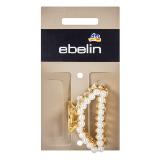 ebelin Haarklammer Gold-Optik mit Perlen dm 1 Stück