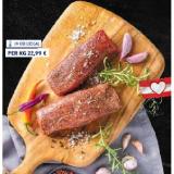 Promotion Bild von BBQ / Beef Royal Teres Major Steak HOFER 478 Gramm