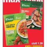 Promotion Bild von Knorr Basis oder Feinschmecker Sauce versch. Sorten Maximarkt 1 Packung