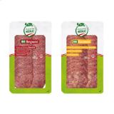 Bild von Ein gutes Stück Heimat Wurstsortiment Bergwurst oder Käsewurst Lidl 100 Gramm 1 Packung