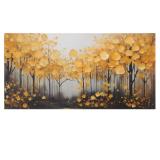 Metallbild „Golden Leaves III“ 5721098503 XXXLutz 1 Stück