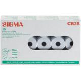 Sigma Additionsrolle, Preisangabe ohne MwSt. (Preis inkl. MwSt. 6,00 €), METRO 15 Stück