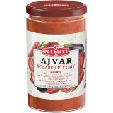 Podravka Ajvar mild od. scharf, Preisangabe ohne MwSt. (Preis inkl. MwSt. 2,96 €), METRO 690 Gramm 1 Glas