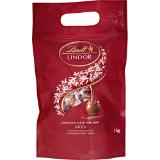 Lindt Lindorkugeln Bag XL Milch od. Assortiert, Preisangabe ohne MwSt. (Preis inkl. MwSt. 32,99 €), METRO 1 Kilogramm 1 Beutel