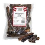 Gesund & Günstig Fleckstangerl Getrockneter Rinderpansen für Hunde DAS FUTTERHAUS 500 Gramm 1 Packung