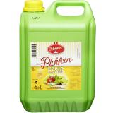 Pickfein Tafelessig, Preisangabe ohne MwSt. (Preis inkl. MwSt. 4,39 €), METRO 5 Liter 1 Packung