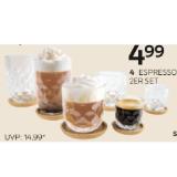 Latte-Macchiatoglas „Gocce“ 3813189502 XXXLutz 2 Stück