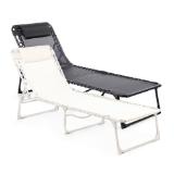 Belavi Sonnenliege aus Stahl HOFER 1 Stück